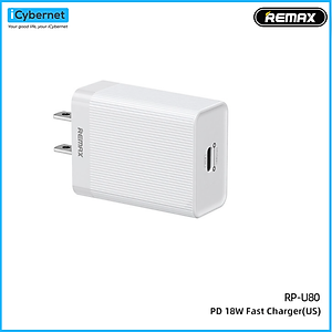 Củ sạc nhanh chuẩn PD 18W Remax RP-U80 - Hàng chính hãng