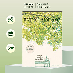 Sách - Những chủ nhật tháng Tám (Patrick Modiano) (Nhã Nam Official) 