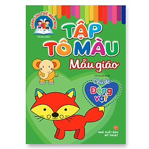 Sách Tô Màu Mẫu Giáo (Túi 8 Cuốn)