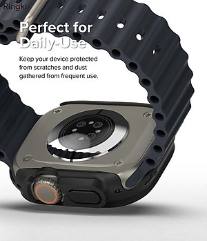 Bộ 2 Ốp dành cho Apple Watch Ultra 3/2/1 RINGKE Slim - Hàng Chính Hãng