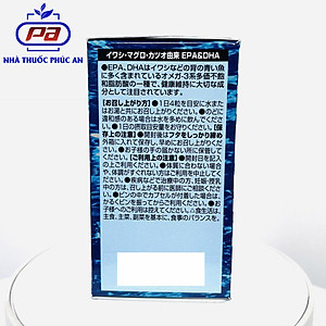 Viên Uống Dầu Cá Omega 3 Orihiro Nhật Bản 180 Viên hỗ trợ mắt tim mạch