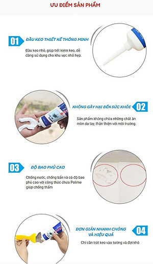 Keo Bột bả vá tường thông minh siêu tốc tiện lợi tặng kèm bay khi mua 2 sản phẩm trở lên