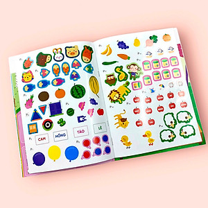 Sticker thần kỳ phát triển IQ-EQ-CQ 2-4 tuổi
