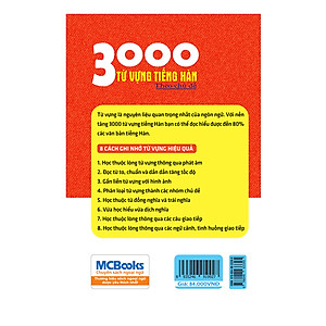 Sách 3000 Từ Vựng Tiếng Hàn Theo Chủ Đề (Tái Bản)