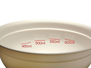 Combo bát tô dùng trong lò vi sóng 1.2L + bát nhựa tròn họa tiết thỏ/trăng 390ml - made in Japan