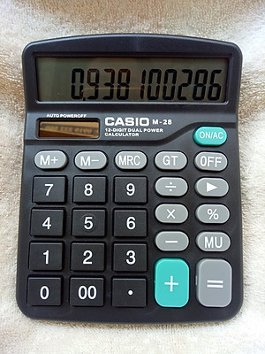 Máy tính cầm tay M28 - Electronic Calculator M28 - Máy tính bỏ túi, thiết bị văn phòng tiện dụng - Hàng chính hãng