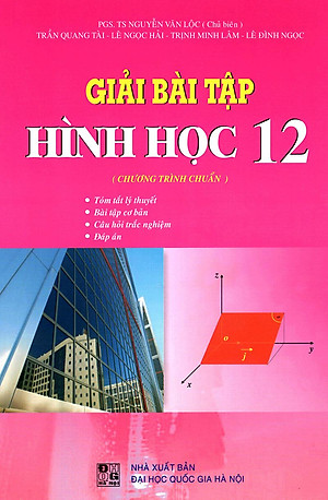 Sách Giải Bài Tập Hình Học Lớp 12 (Chương Trình Chuẩn)