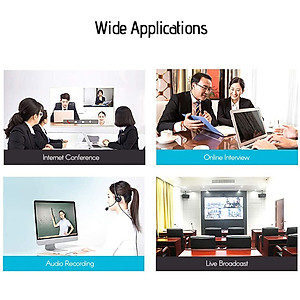 Takstar BM-630USB - Micro Hội Nghị Trực Tuyến, Kết Nối USB, Bắt Âm 360 Độ, Bán Kính Thu 2m - Hàng Chính Hãng