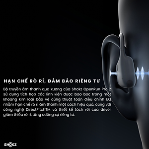 [MỚI] Tai Nghe Bluetooth Thể Thao Truyền Âm Thanh Qua Xương SHOKZ OPENRUN PRO 2 S820 - Bảo Hành 2 Năm - Hàng Chính Hãng