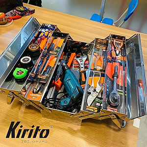 Thùng đựng đồ nghề kirito chất liệu inox 201 và inox 304 cao cấp với nhiều kích thước khác nhau