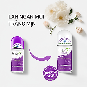Lăn Khử Mùi – Trắng Mịn – Quyến Rũ M.pros 60ml