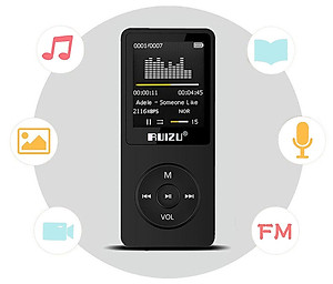 Máy Nghe Nhạc MP3 Ruizu X02 8GB - Hàng Nhập Khẩu