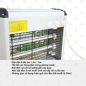 [Loại Tốt] Đèn Bắt Ruồi Muỗi Diệt Côn Trùng KhoNCC Hàng Chính Hãng Hiệu Quả Cao - KLM-DBMKP