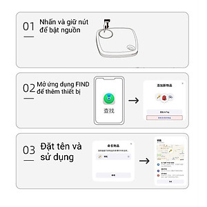 Thiết bị định vị toàn cầu GPS Sualio Tag cho Apple Find My tìm đồ vật, thú cưng, chìa khoá - Hàng nhập khẩu.