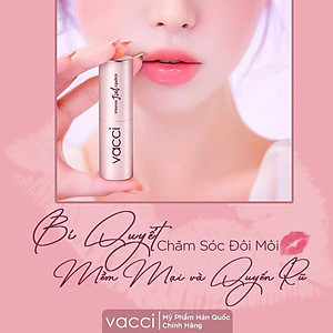 Son Dưỡng Môi VACCI - Lên Màu Đẹp - Lâu Phai - Vitamin Tint Lipstick - Môi Căng Mọng - Mượt Mà