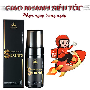 Dung dịch vệ sinh nam Serenys dạng bọt 100ml - Khử mùi hôi ở nam