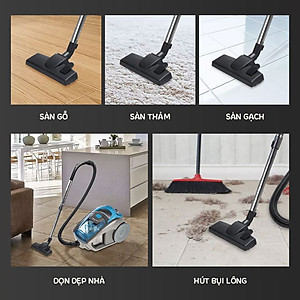 Máy hút bụi cầm tay gia đình SOKANY SK3372 công suất 2500W, dung tích 1,5L, hút mọi loại bụi trong nhà - HÀNG CHÍNH HÃNG - DELIYA