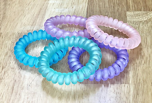 Combo 5 Dây Buộc Tóc Cao Su Đủ Màu Cá Tính