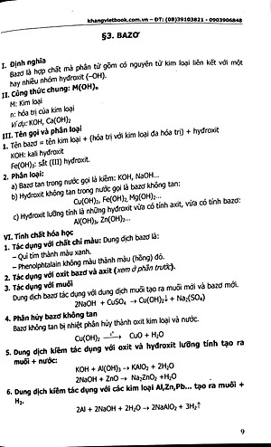 Chuyên Đề Bồi Dưỡng Học Sinh Giỏi Qua Các Kỳ Thi Hóa Học Lớp 9
