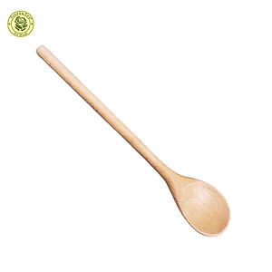 Muỗng Gỗ Cao Cấp - Muỗng Beech Tròn Nhỏ - Đồ Dùng Gỗ Nhà Bếp Chất Lượng Cao