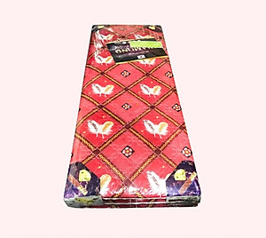 Nệm Cao Su Tổng Hợp Chần Gòn Diamond 5cm Đủ Size ( Giao Màu Ngẫu Nhiên ) Tặng Kèm Drap Nệm