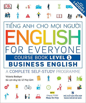 Sách English For Everyone - Business English - Course Book Level 1 (Kèm 1 Đĩa CD - Room)