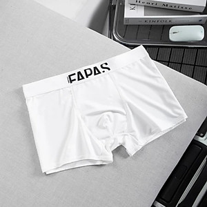 Quần lót nam, quần boxer nam họa tiết in chữ chất thun lạnh mềm mịn siêu mát thấm hút mồ hôi - Fapfas 2.0