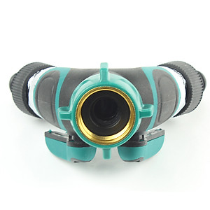 Van chia nước chia 2 chữ Y 2 đầu ra, 2 khóa van độc lập, phi 27mm ¾, đầu nối ống nước chia 2