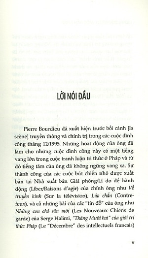 Sách - Pierre Bourdieu - Một dẫn nhập