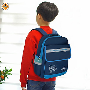 Balo học sinh tiểu học TN Bags – Balo đi học cấp 1 siêu nhẹ, trượt nước, nhiều ngăn cao cấp cho bé năng động TN.B3014