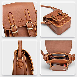 Túi đeo chéo da nữ mini YUUMY YN118