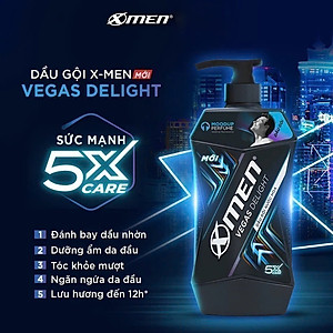 DẦU GỘI XMEN PHẤN CHẤN TINH THẦN 630G