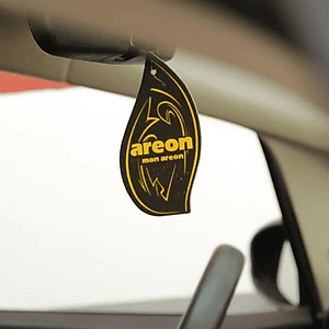 Lá Thơm Treo Xe Ô Tô Areon Chính Hãng Nhập Khẩu Bulgaria | Lá Thơm Treo Xe Areon Khử Mùi Khó Chịu Trên Xe, Mang Mùi Hương Thiên Nhiên, Không Gây Hại Đến Sức Khỏe