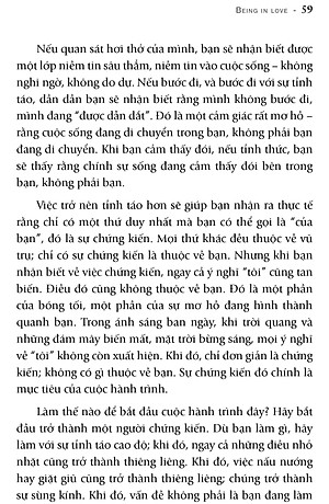 Sách OSHO Yêu - Being In Love - Yêu Trong Tỉnh Thức