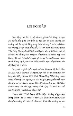 Tình Báo Gián Điệp - Những Điệp Viên Lừng Danh (Tái bản 2025)