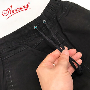 Quần jogger kaki nam cao cấp Amazing, sắc màu trẻ trung, phong cách thể thao cá tính, gấu quần bo chun, có big size