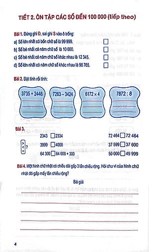 Bài Tập Toán Nâng Cao Lớp 4 - Mở Rộng Kiến Thức Sách Giáo Khoa