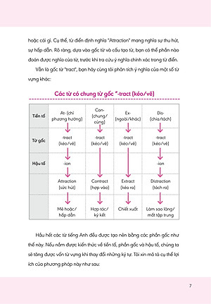 Nghiền Từ Vựng Tiếng Anh - Học Qua Gốc Từ Bằng Hình Ảnh (Quyển 1) 
