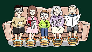 Bịch 28 Vị Thảo Dược Ngâm Chân Túi Lọc Đông Y 650g Tán Bột Thải Độc Giảm Stress Ngủ Ngon Chống Hôi Chân 