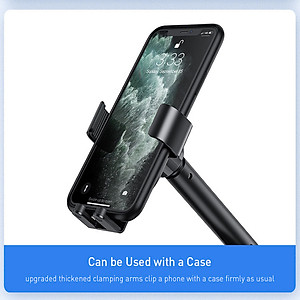 Gía đỡ điện thoại gắn taplo hoặc kính lái ô tô nhãn hiệu Baseus SUYL-JY01 - Hàng Nhập Khẩu