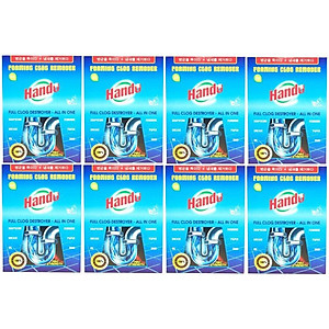 Bộ 8 gói bột thông cống 100g xuất khẩu Hando