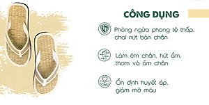 Dép khách sạn Hương Quế DKS-09 làm từ lụa tơ tằm - vải cotton - lớp đế cao su xốp cho đôi chân thơm - mát và khô thoáng