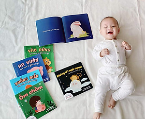 Combo 11 cuốn Ehon cho bé từ 0 - 6 tuổi - Ai giấu cái gì - Buồn ngủ ơi là buốn ngủ - Bạn là ai vậy?