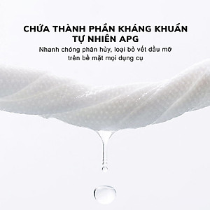 Khăn Giấy Ướt Lau Bếp 80 Tờ Đa Năng Mềm Mại, Thân Thiện, An Toàn Với Da Siêu Tiết Kiệm, Tiện Dụng, Lau Cực Sạch