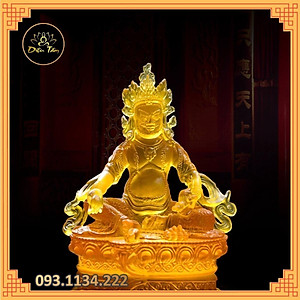 Tượng phật hoàng thần tài mật tông Zambhala lưu ly
