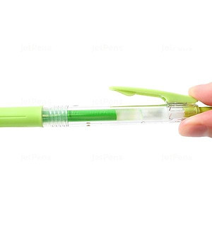 Viết Bi Clip 0.5mm - Sarasa JJ15-LG - Xanh Chuối