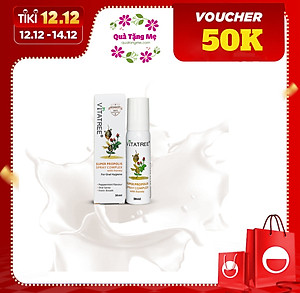 Xịt keo Ong Vitatree Super Propolis Spray Complex tăng sức đề kháng, kháng khuẩn, nấm, giảm viêm họng, ho, nhiệt miệng - QuaTangMe Extaste