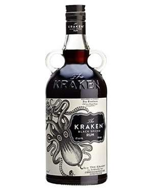 Rượu The Kraken Black Spiced Rum 40% 1x0.7L