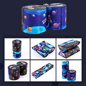 Đồ Chơi Trí Tuệ Khối Rubik Biến Hình Biến Thể Phát Triển Trí Não Cho Bé Rèn Luyện Trí Nhớ Có Nam Châm Đồ Chơi Khối Lập Phương Ma Thuật Thần Kỳ Magic Cube Rubik 3D Gia Đình
