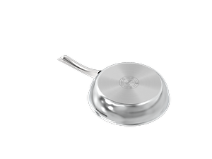 Chảo Inox liền khối Sunhouse Healthy IN20-24-26M7E - 3 lớp inox liền khối - Dùng cho mọi loại bếp